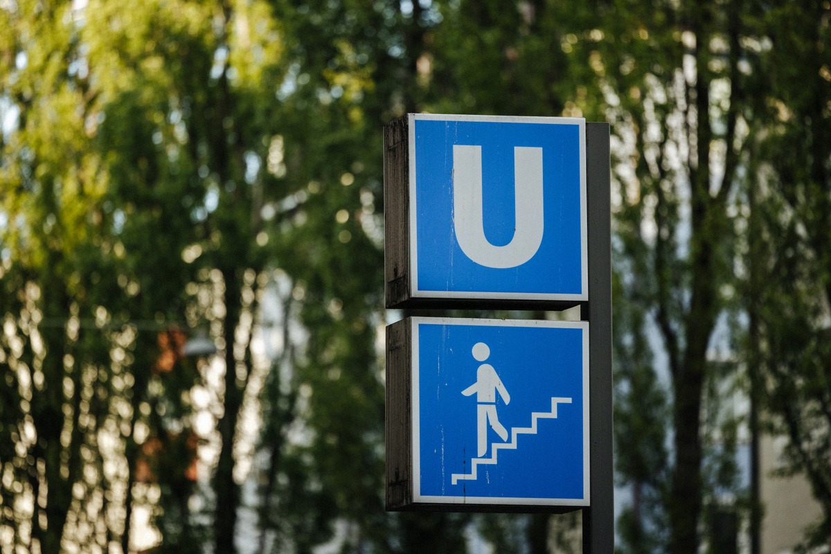 U-Bahn station in Munich
